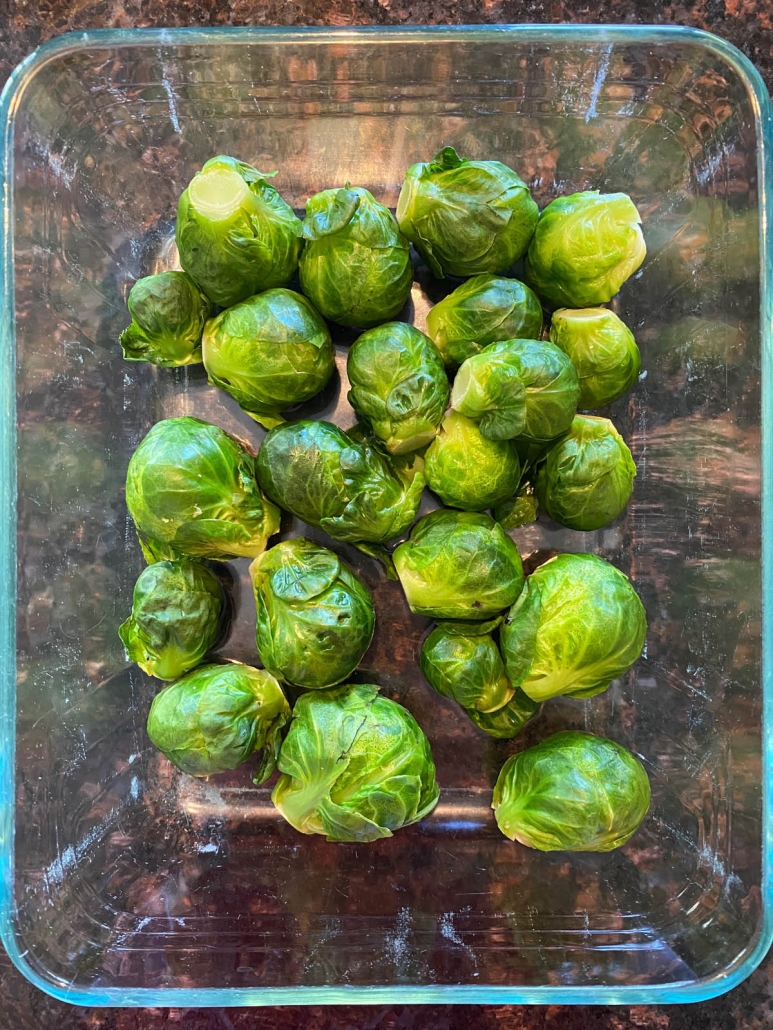 Microwaving Brussels Sprouts