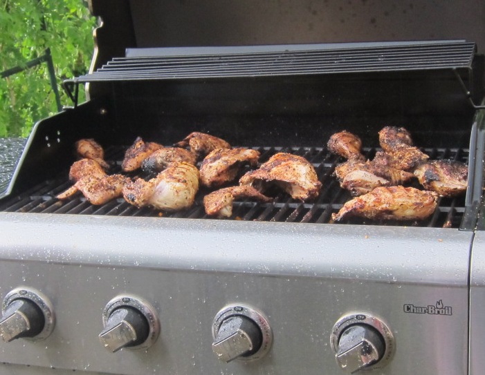 Grilled Whole Cut-Up Chicken Recipe