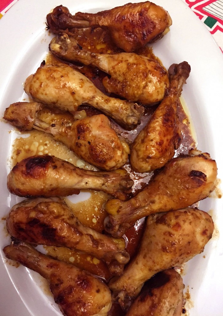 How To Make Apricot Garlic Chicken Drumsticks