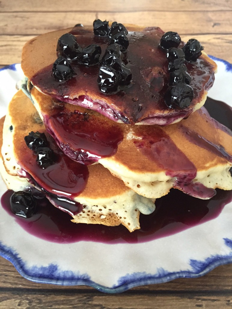 Homemade Blueberry Pancake Syrup Recipe