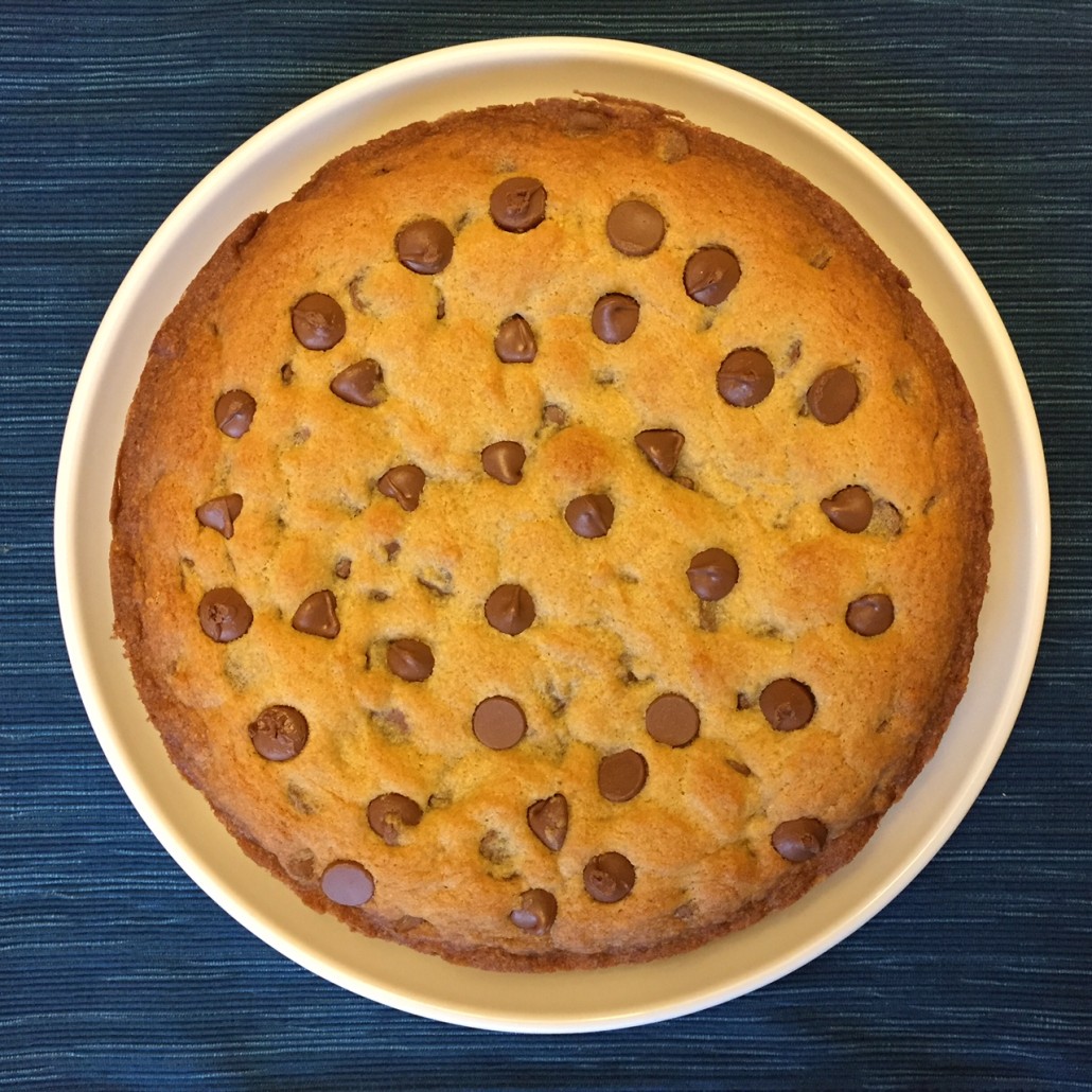 Chocolate Chip Cookie Cake Recipe