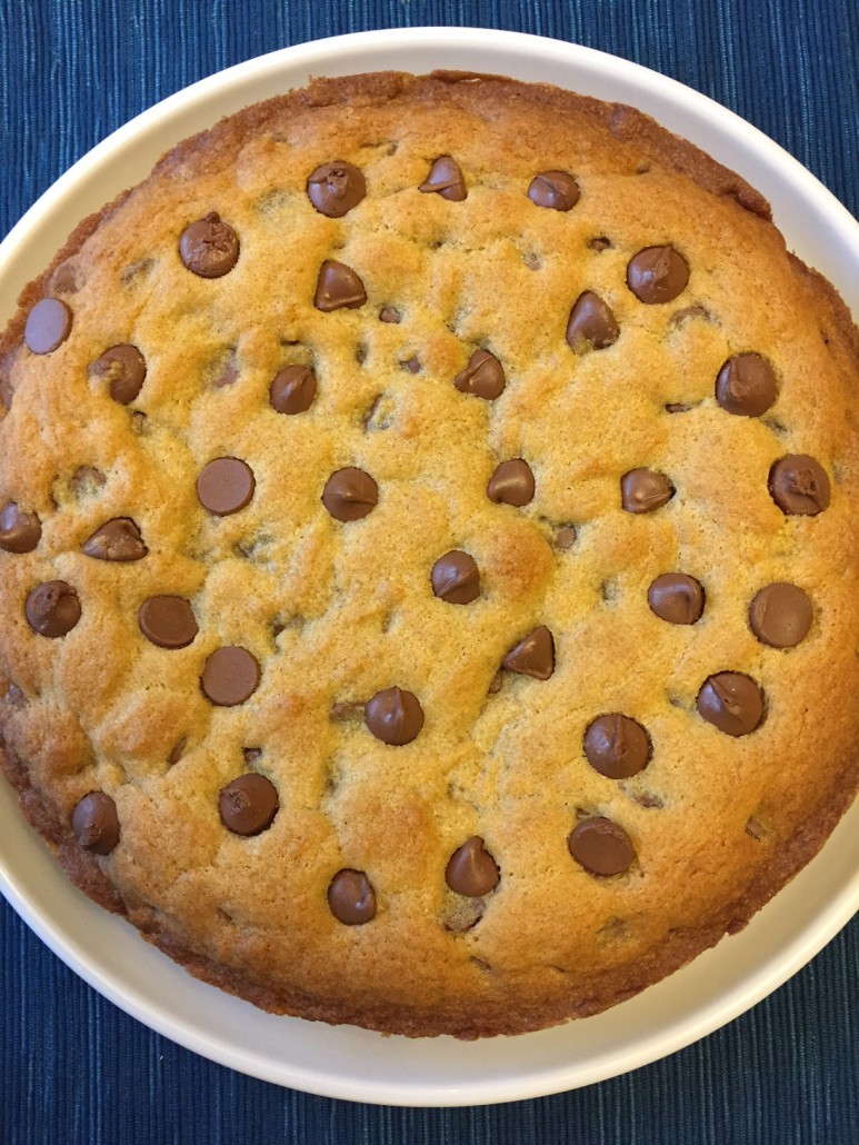 The BEST Chocolate Chip Cookie Cake