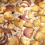 Roasted Potatoes With Onions Recipe