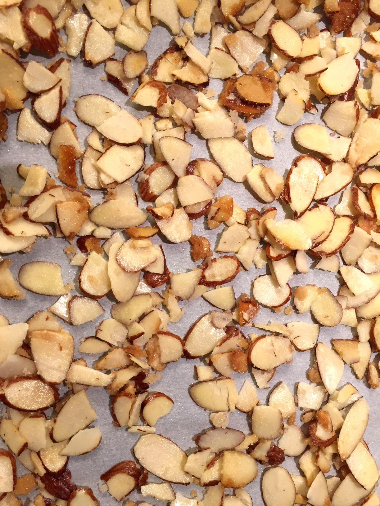 Toasted Sugared Slivered Almonds Recipe