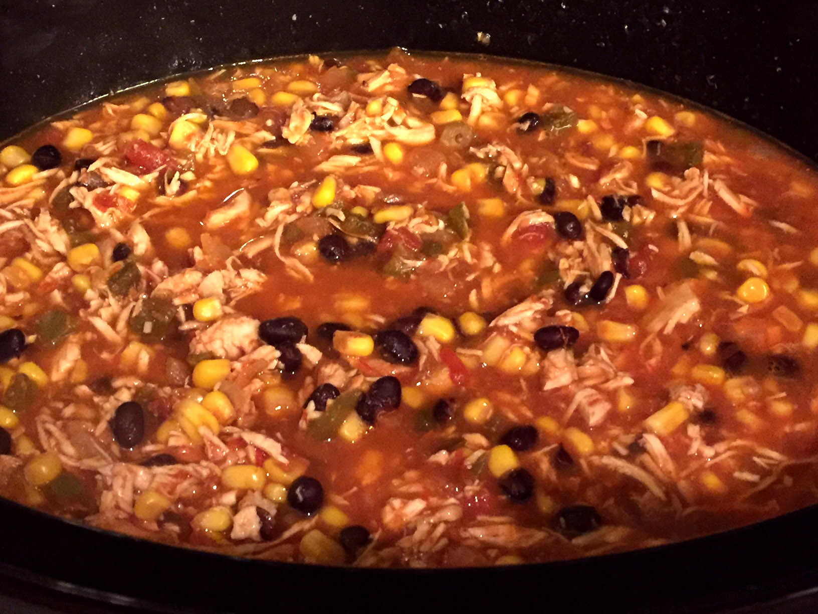 Slow Cooker Mexican Chicken Tortilla Soup