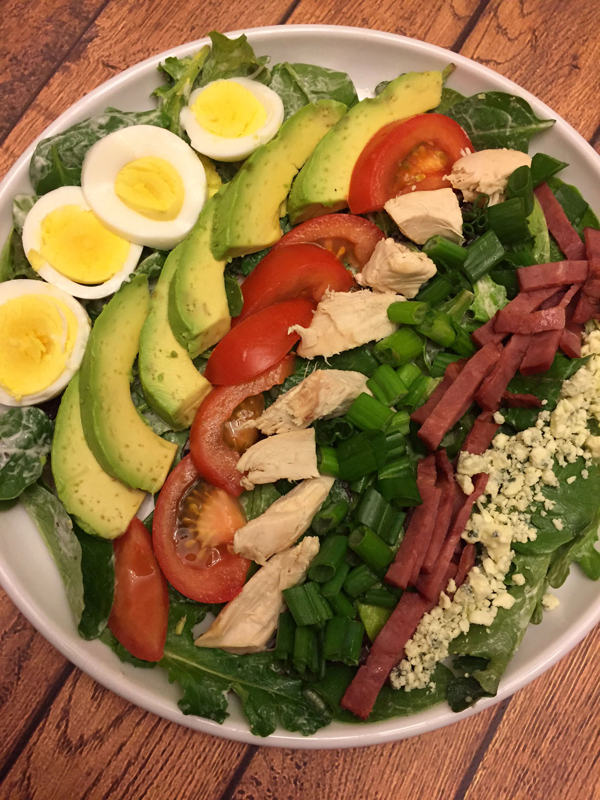 Classic Cobb Salad Recipe & Ingredients List Acronym – Melanie Cooks