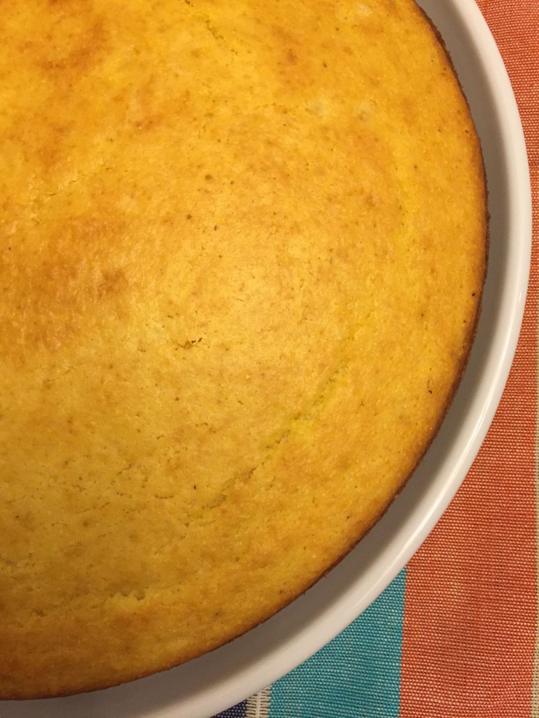 Yellow Fluffy Corn Bread Recipe