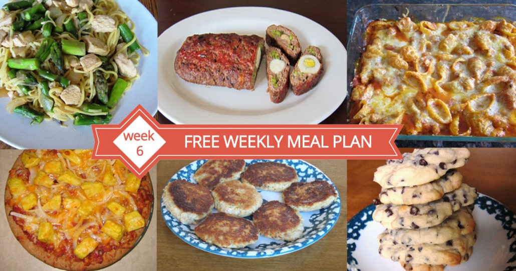 Free Weekly Meal Plan - Week 6