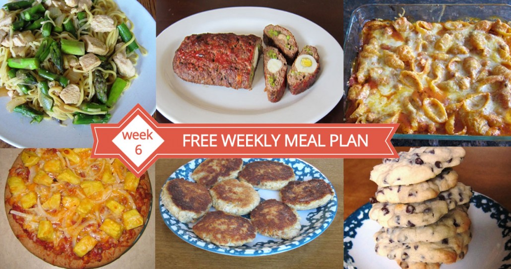 Free Weekly Meal Plan - Week 6