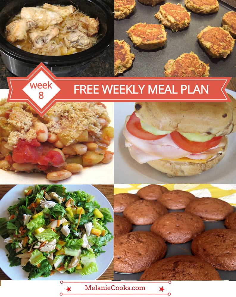 Free Weekly Meal Plan #8 - The Answer To What's For Dinner!