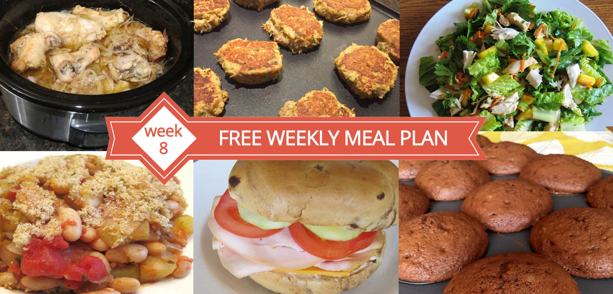 Free Weekly Meal Plan – What’s For Dinner! (Week 8)