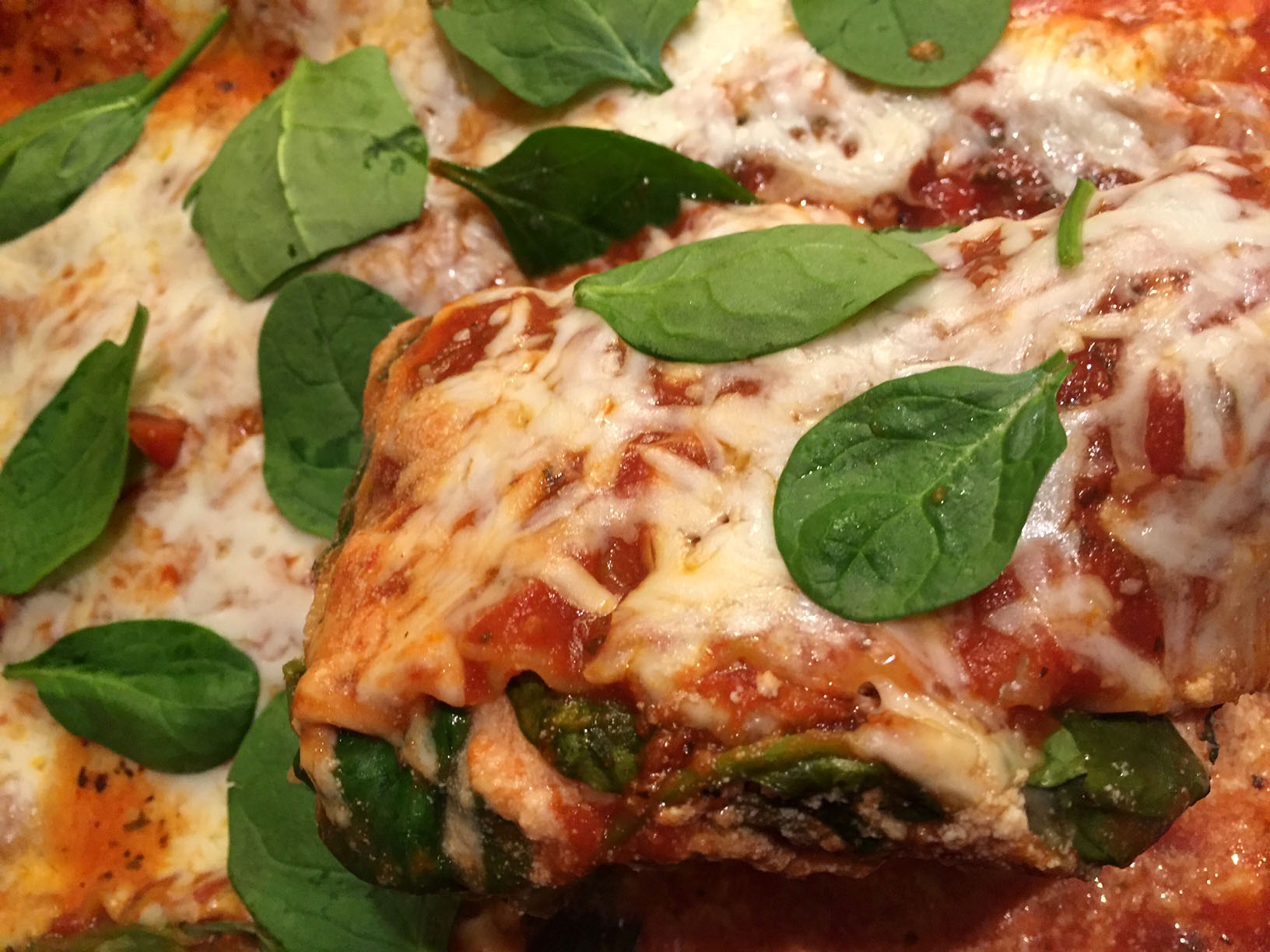 Lazy 5-Ingredient No-Boil Spinach Lasagna Recipe