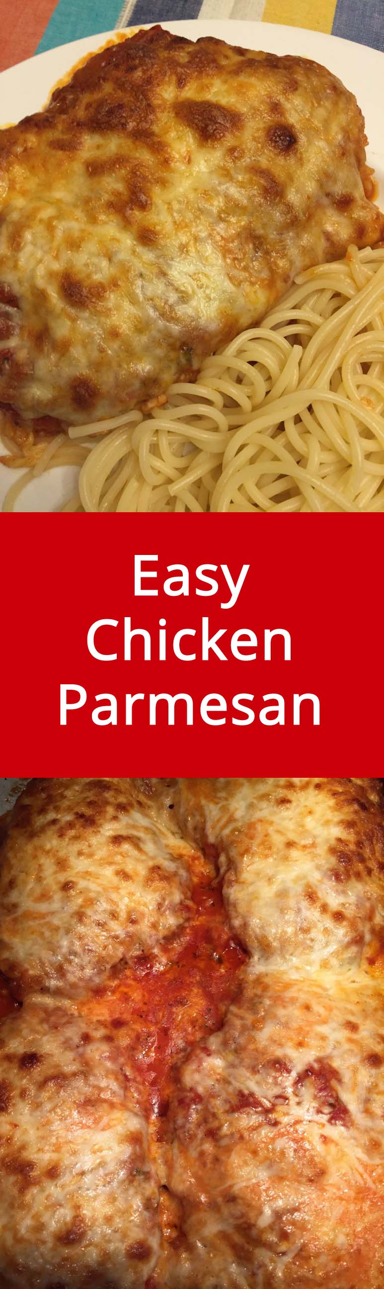 Easy Italian Chicken Parmesan Recipe | MelanieCooks.com