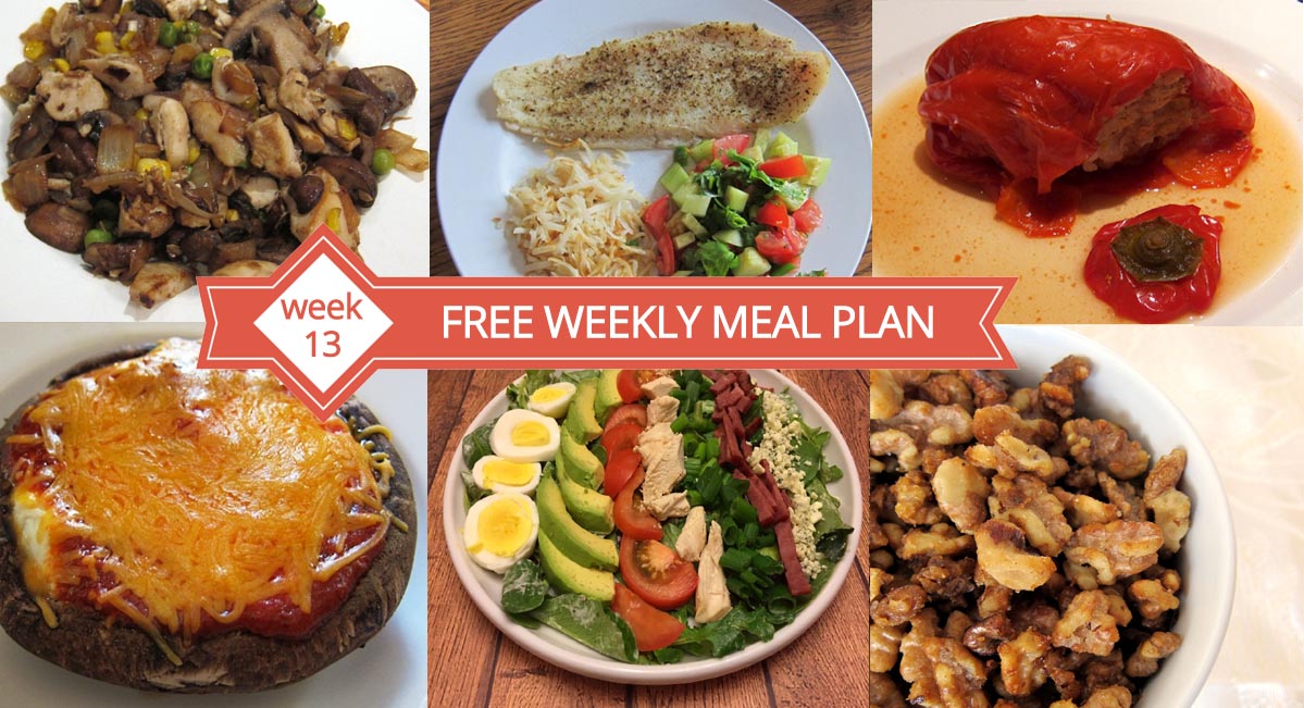 FREE Weekly Meal Plan – What’s For Dinner (Week 13)