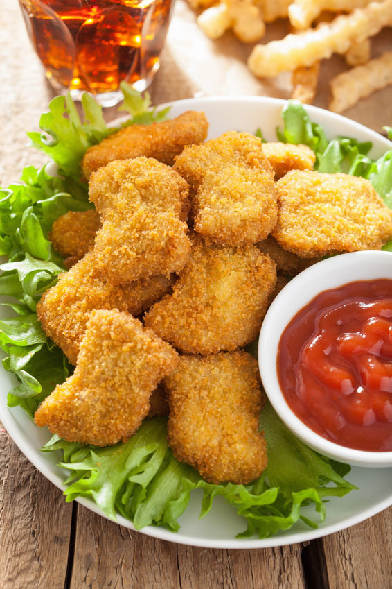 Homemade Healthy Baked Chicken Nuggets Recipe With Crispy Panko Crust ...