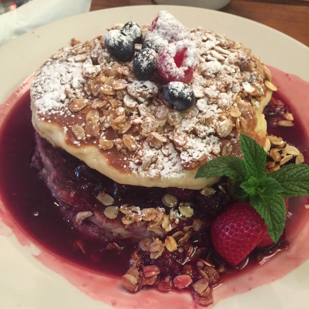 M Henry Blackberry Bliss Pancakes