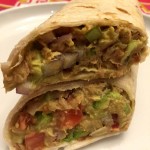 Low Carb Tuna Avocado Wrap