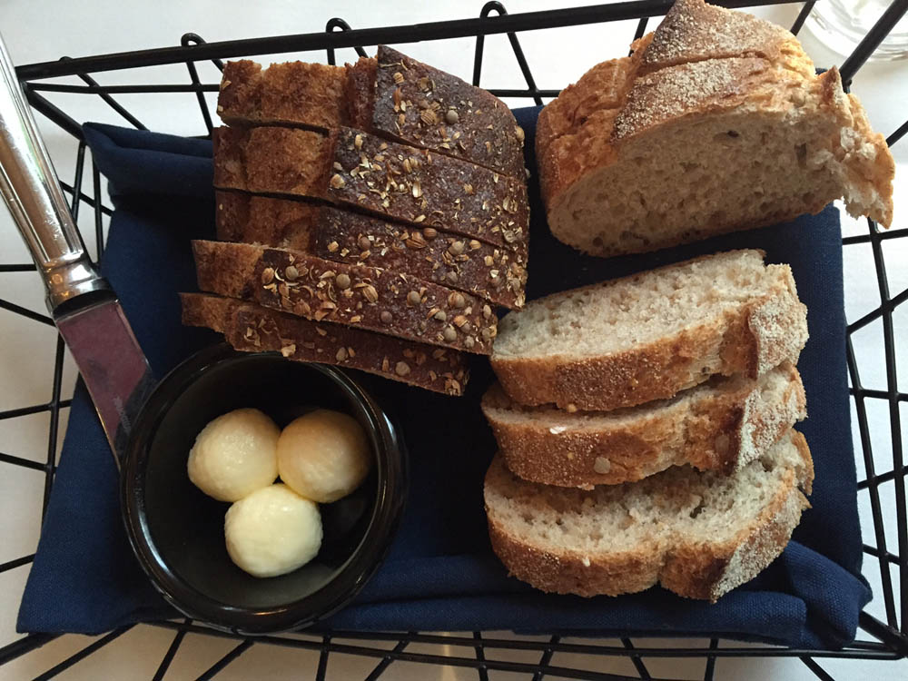 DEKA restaurant Wheeling - bread
