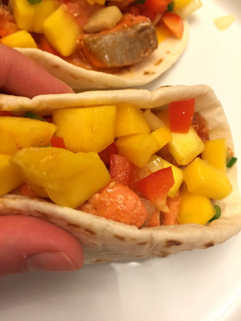 Easy Fish Tacos Recipe With Mango Salsa