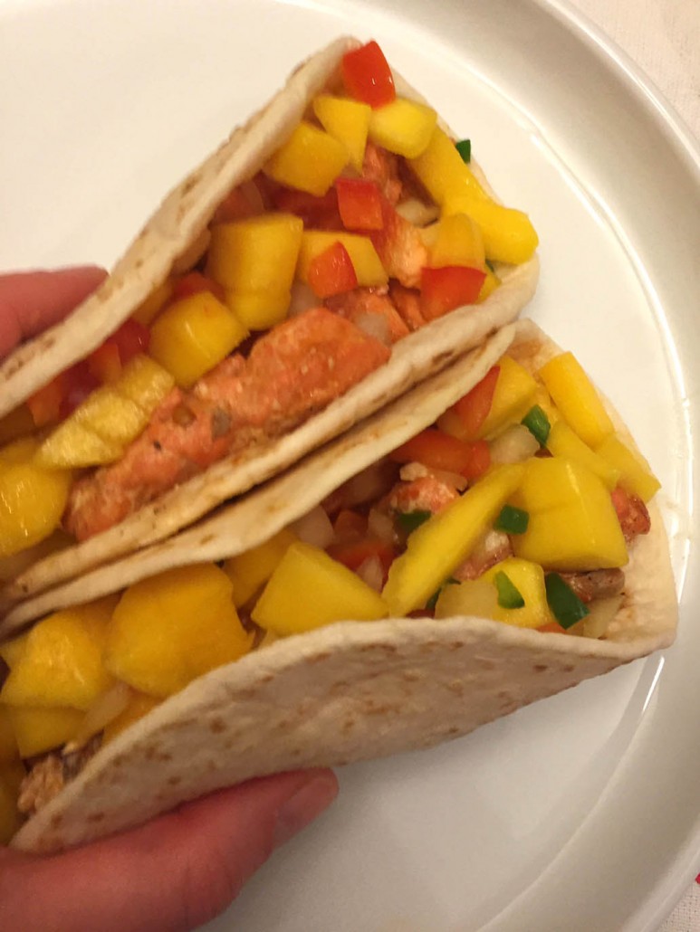 Fish Tacos With Mango Salsa