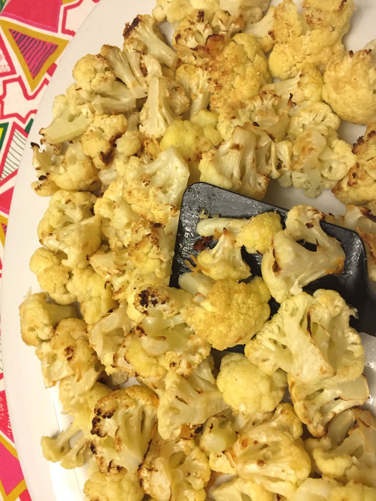 Roasted Parmesan Cauliflower Recipe 