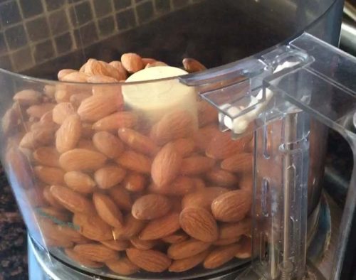Almonds In A Food Processor