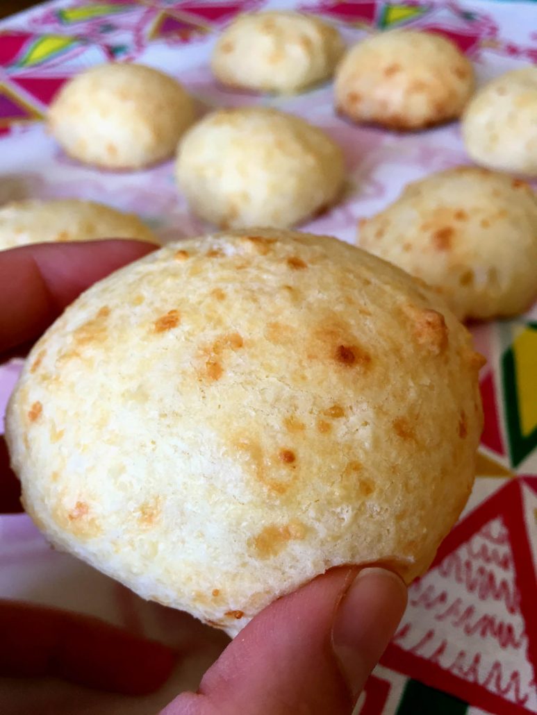 Pao De Queijo - Brazilian Cheese Bread - Gluten-Free!