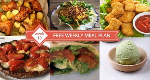 FREE Weekly Meal Plan (Week 19)