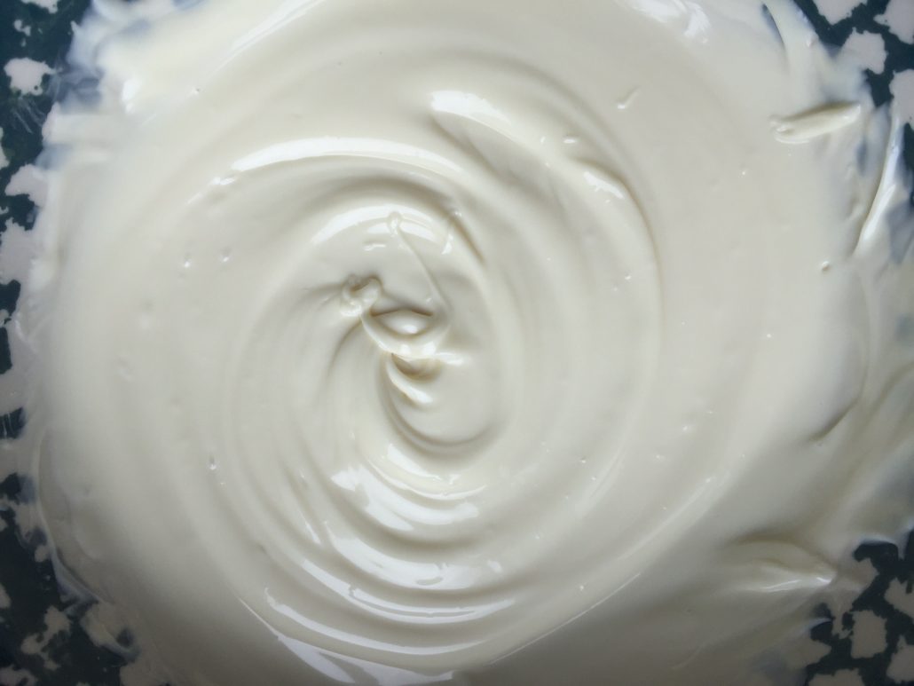 Melted White Chocolate For Dipping Strawberries