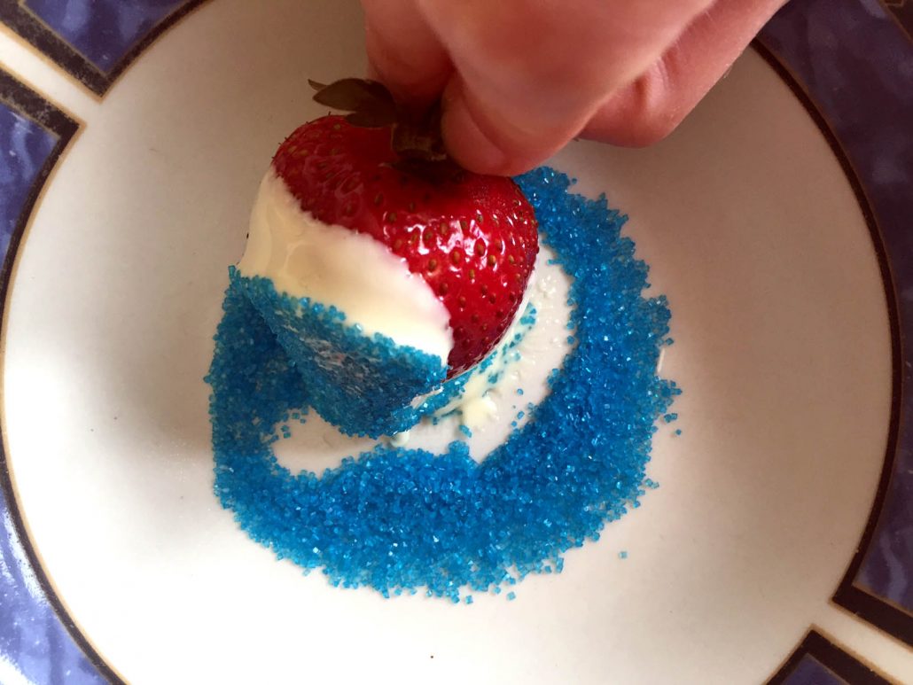 How To Make Red White And Blue Strawberries