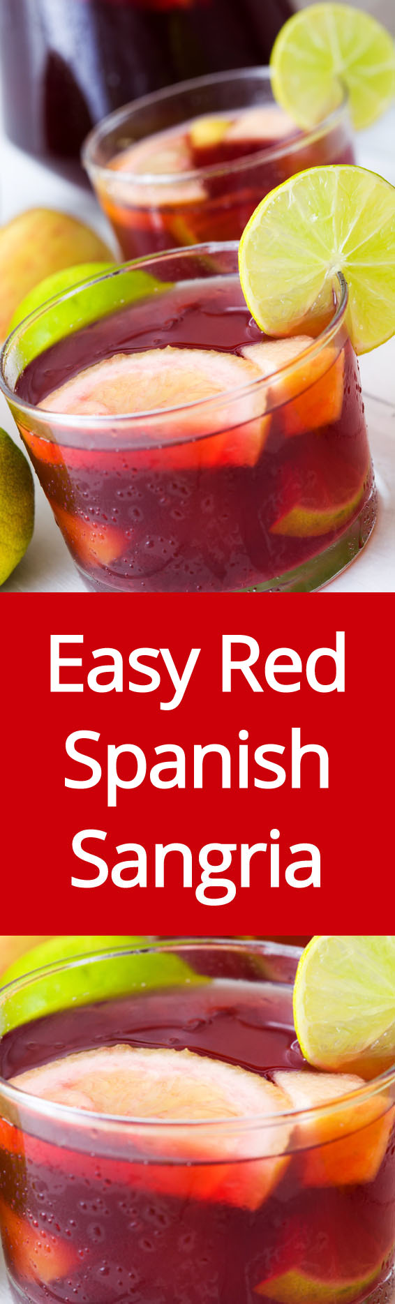 Easy Homemade Sangria Recipe - How To Make Spanish Red Wine Sangria | MelanieCooks.com