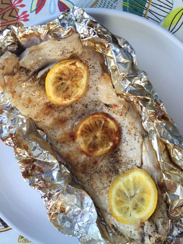 Fish In Foil Packets Recipe With Lemon Butter – Grilled or Baked!