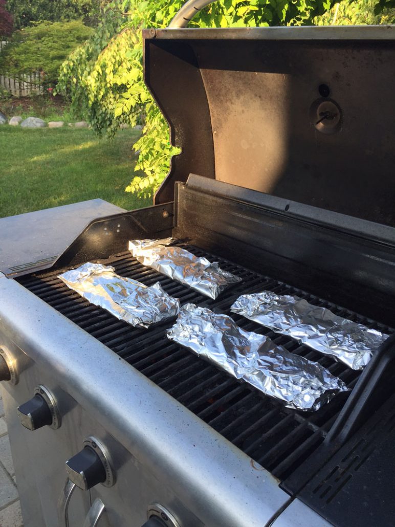 Grilled Fish In Foil Packets