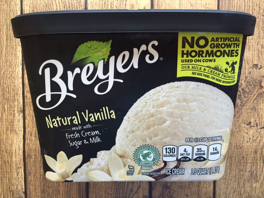 Breyer's Natural Vanilla Ice Cream