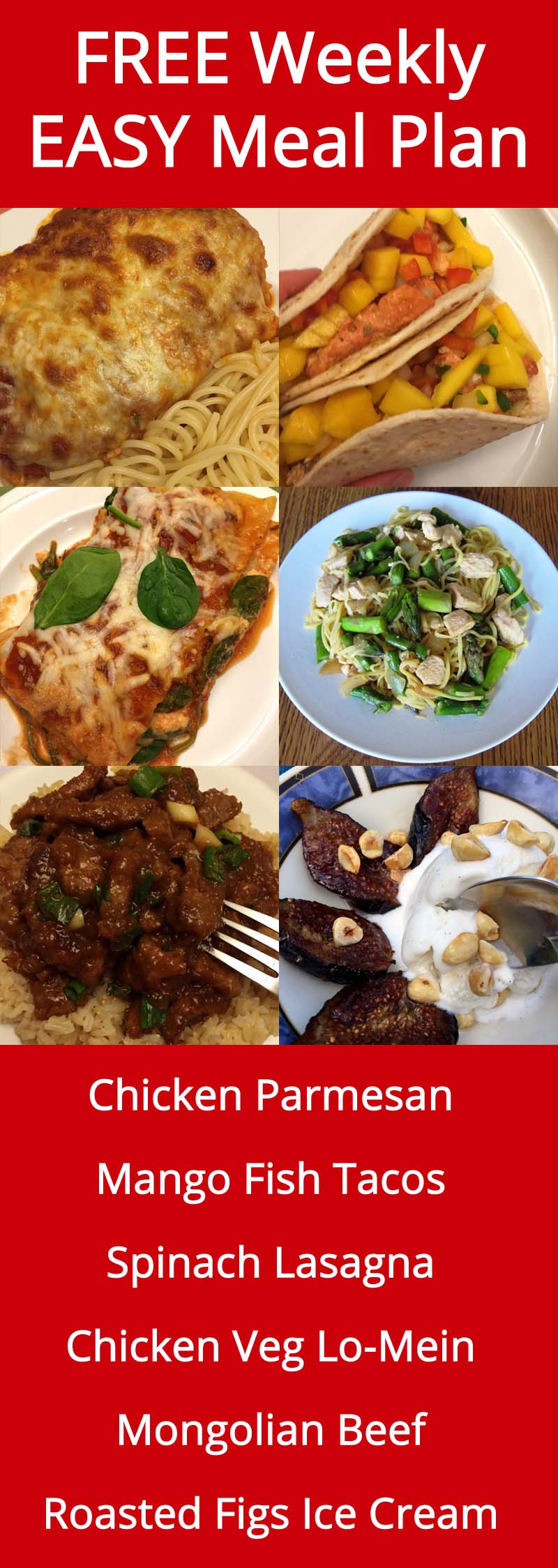 FREE Weekly Meal Plan - Week 29 Recipes And Easy Dinner Ideas