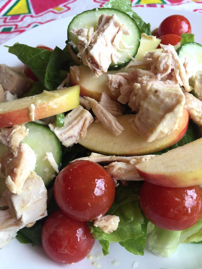 Chicken Apple Mason Jar Salad