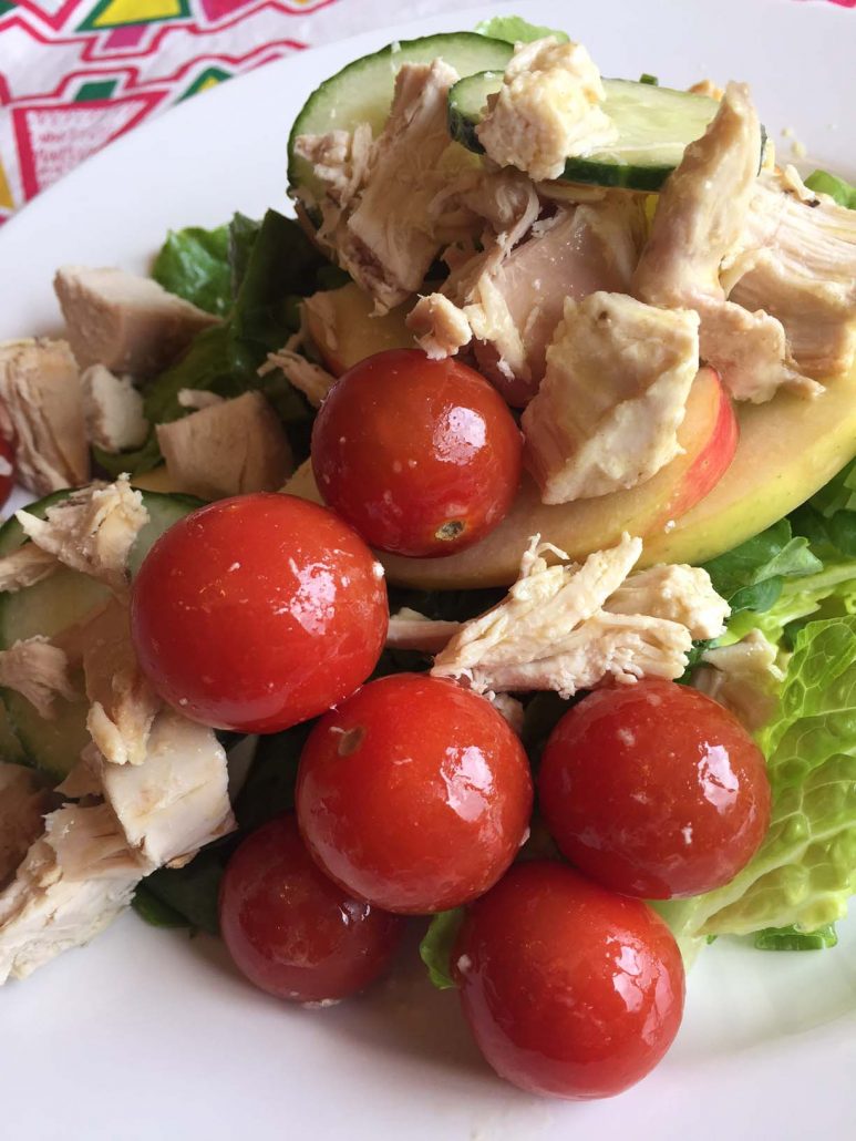 Healthy Chicken Apple Salad For Lunch