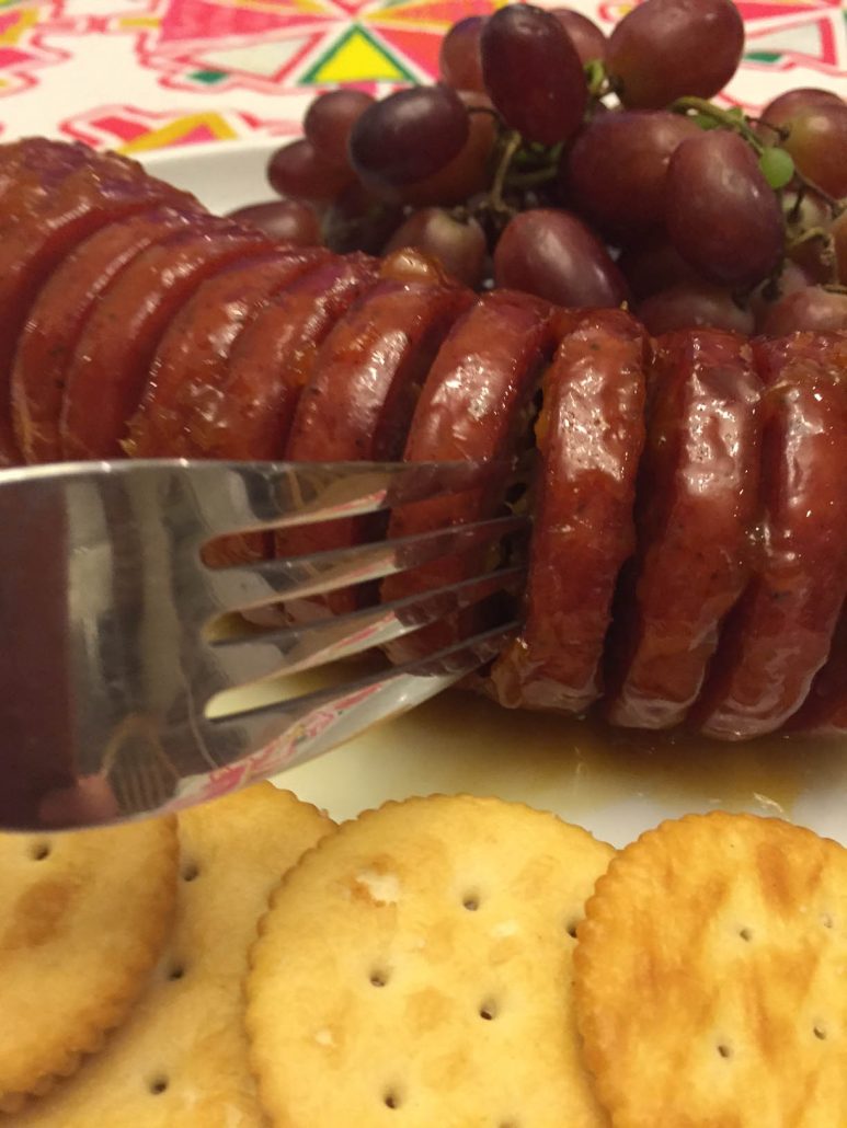 Baked Summer Sausage Recipe With Apricot-Mustard Glaze ...