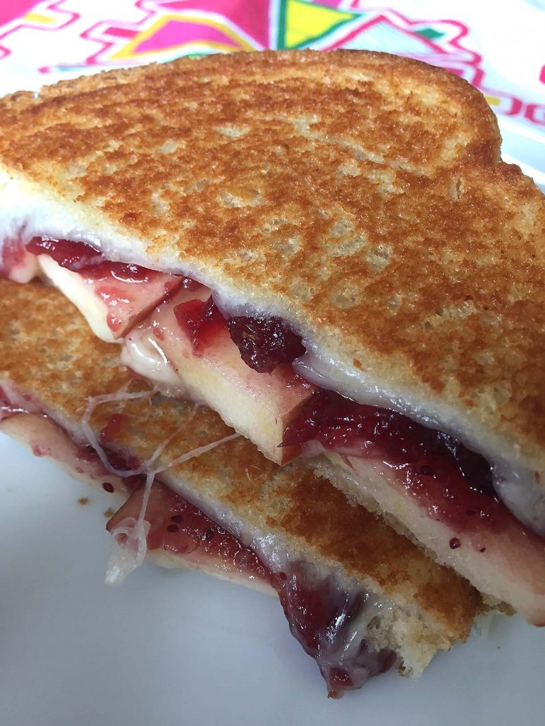 Cranberry Grilled Cheese Sandwich
