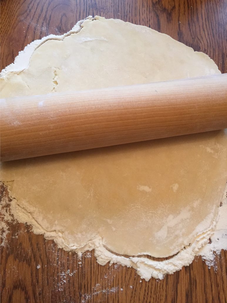Rolling Apple Pie Crust