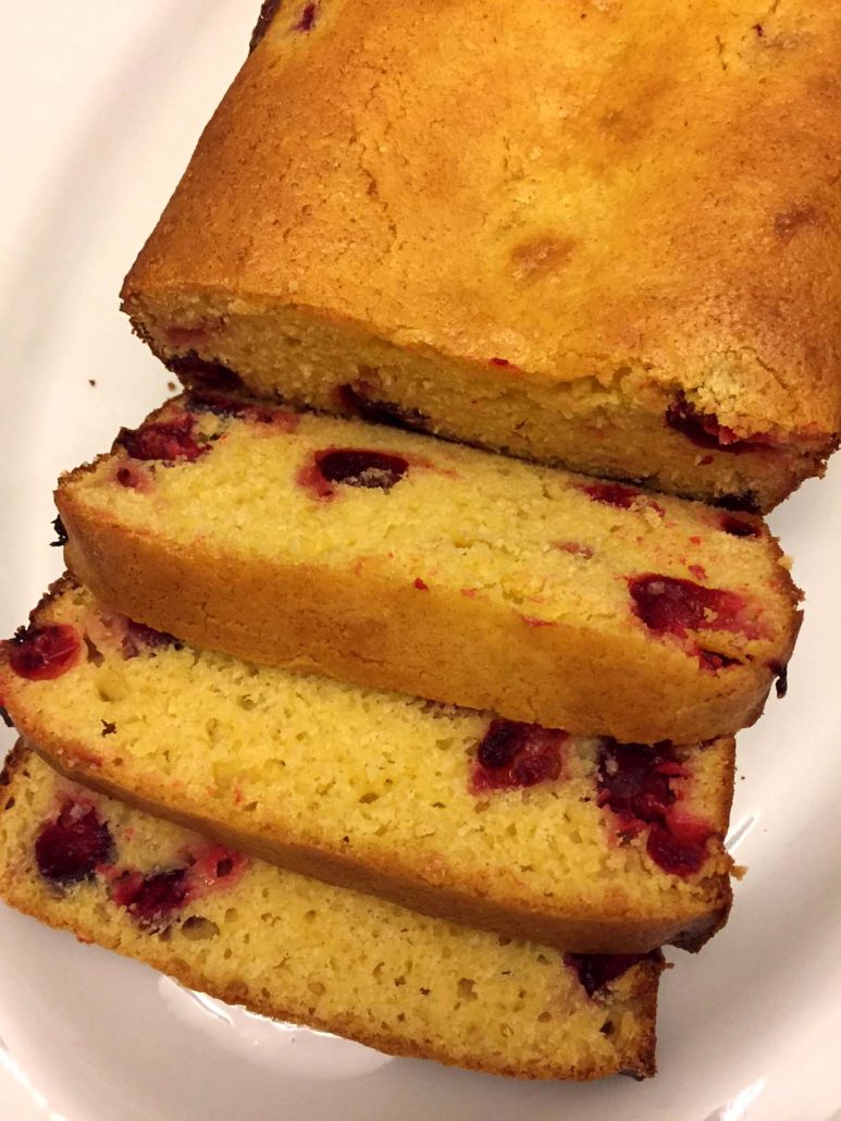 Cranberry Orange Bread Holiday Loaf Cake Recipe