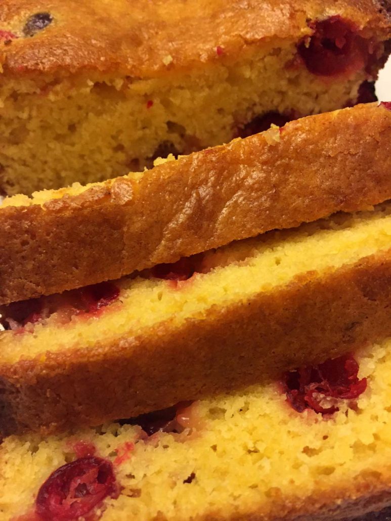 Cranberry Orange Pound Cake