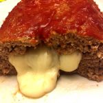 Mozzarella Stuffed Meatloaf