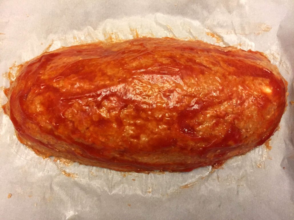 Making Cheese Stuffed Meatloaf 