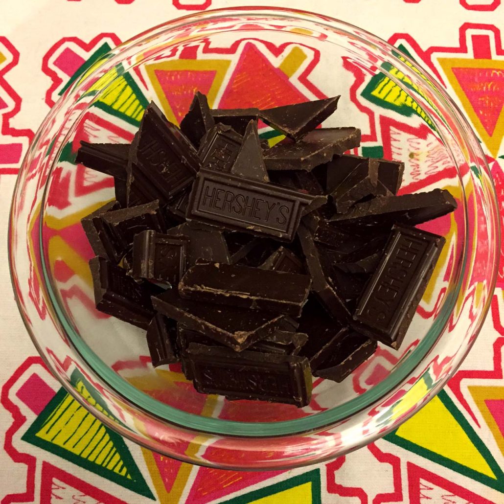 Dark Chocolate For Coating The Truffles
