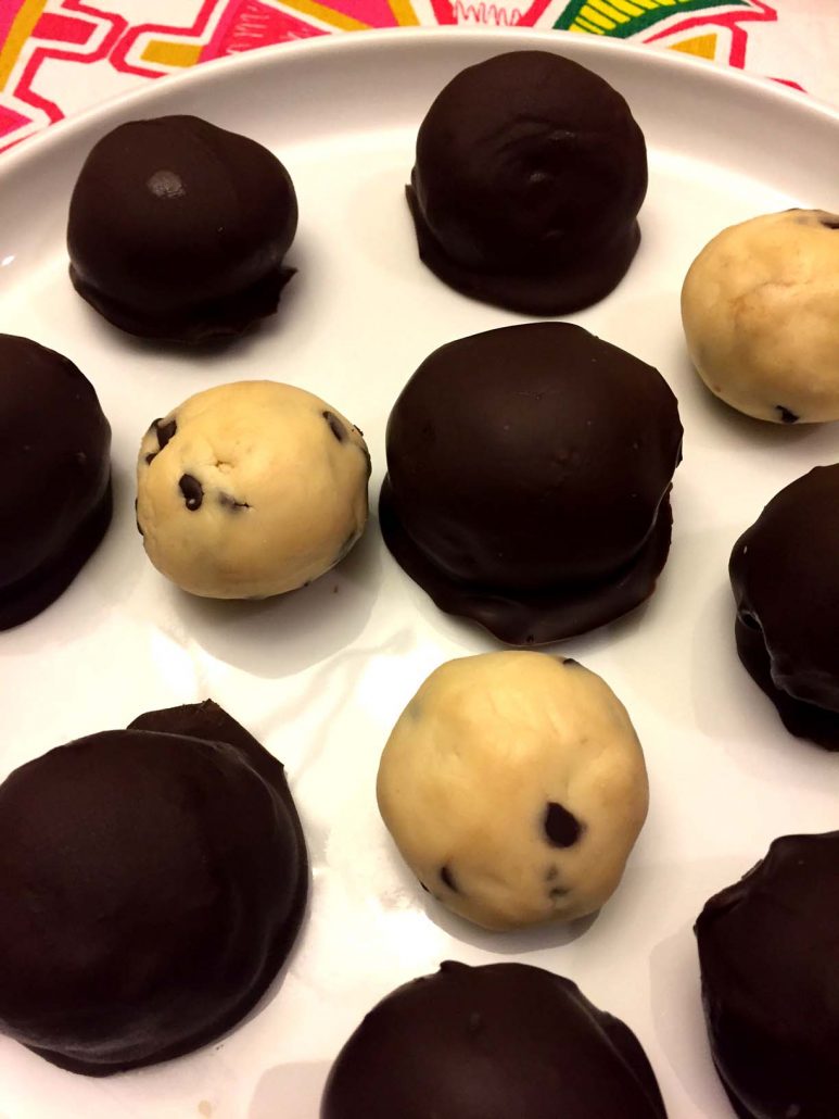 Easy Cookie Dough Truffles