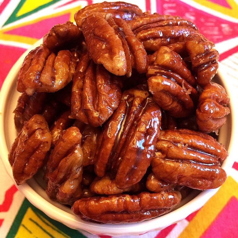 Honey Candied Pecans – Healthy Clean Eating Recipe With No Added Sugar!