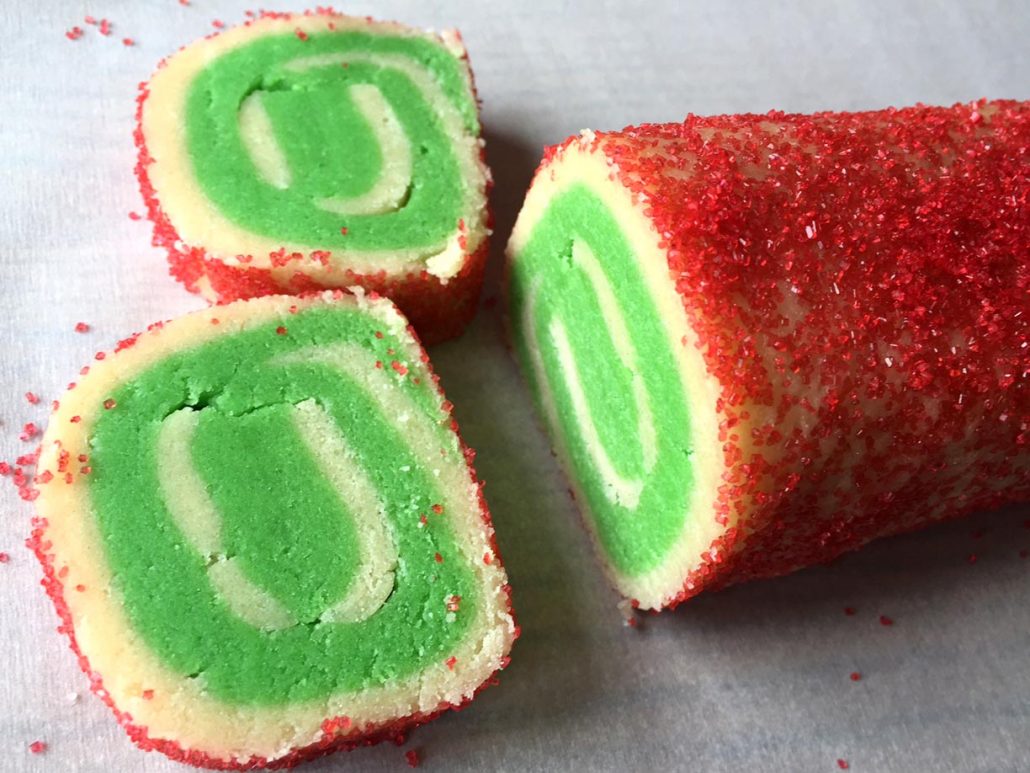 Christmas Swirl Sugar Cookies