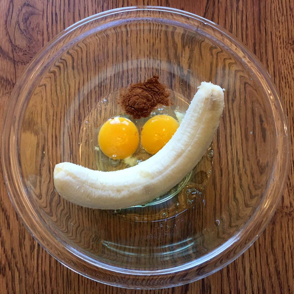 Banana egg pancakes deals