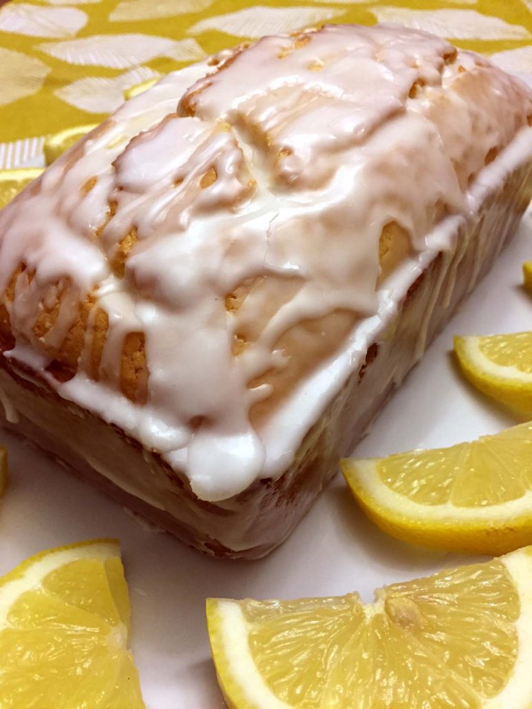 Homemade Lemon Loaf Pound Cake Recipe